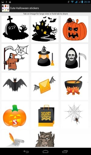 Cute Halloween Stickers截图3