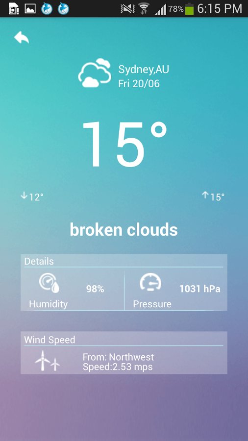 Excel Weather Forecast截图9