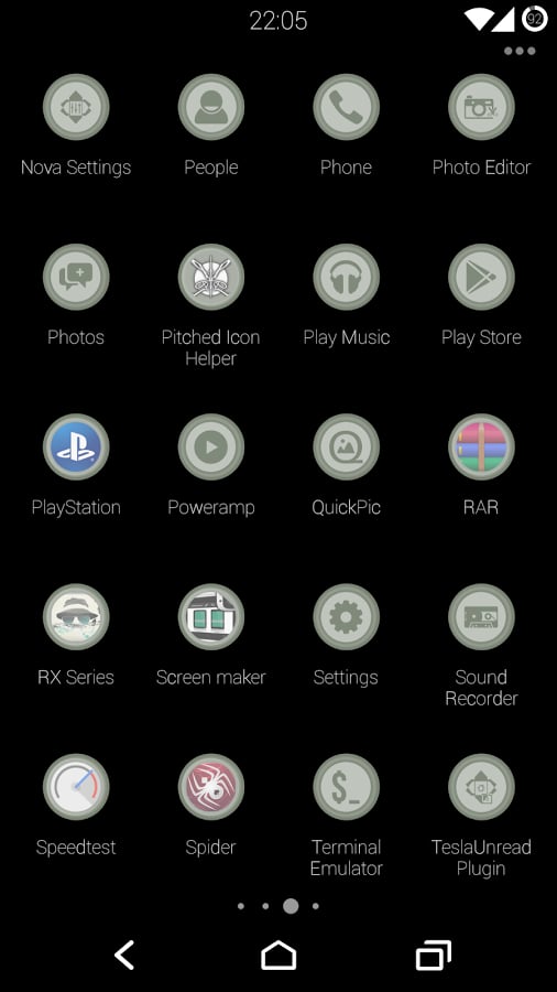 Grey Matter Icon Pack截图1