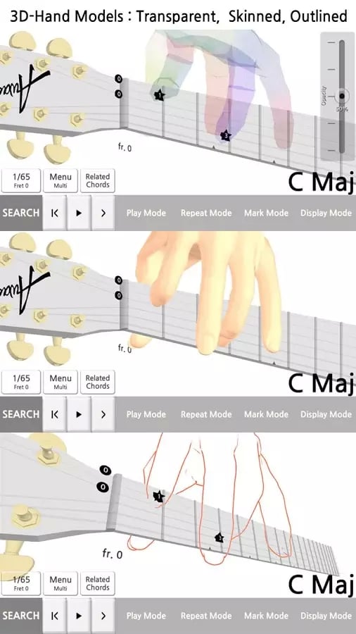 Guitar Chord 3D截图5