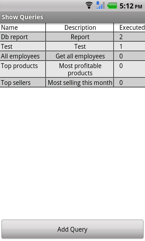 mySQL Client截图2