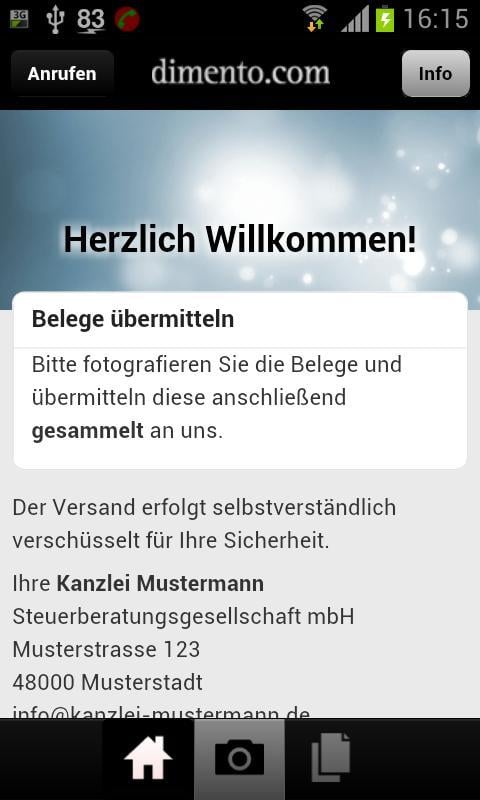 dimento.com Kanzlei App截图1