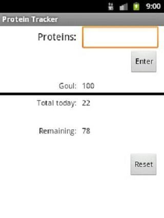 Protein tracker截图2