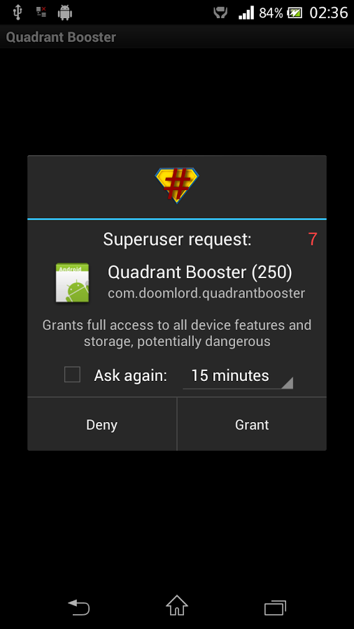 Quadrant Booster截图2