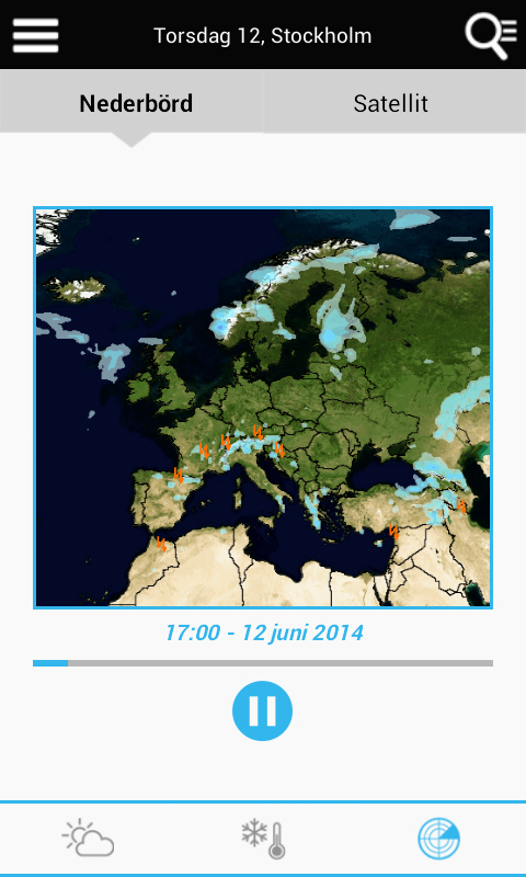 Weather for Sweden截图4