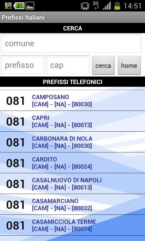 Prefissi Italiani截图4