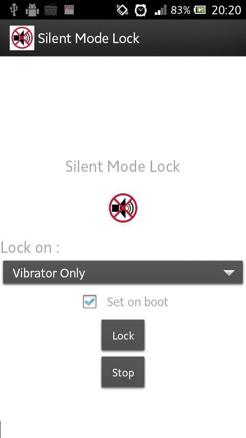 Silent Mode Lock截图1