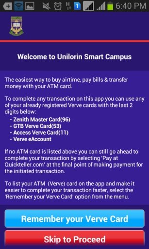 Unilorin Smart Campus截图1