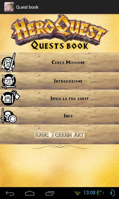 HeroQuest, un-official app截图1