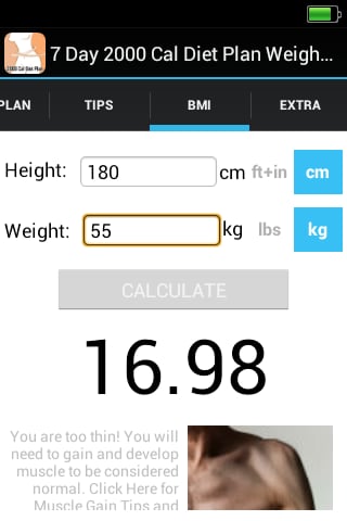 2000 Cal Diet Plan Weigh...截图1