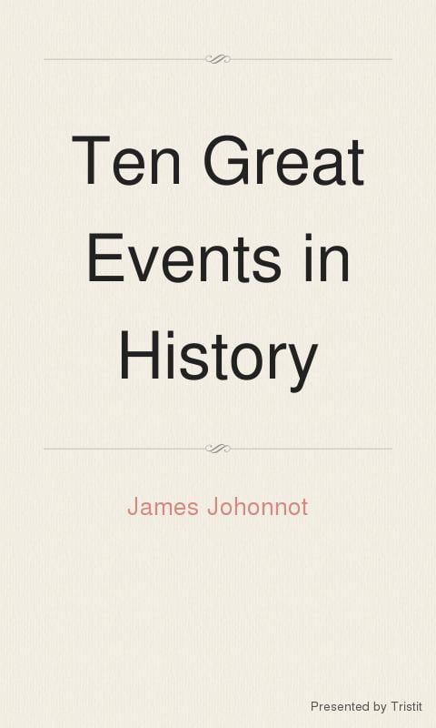 Ten Great Events in Hist...截图2