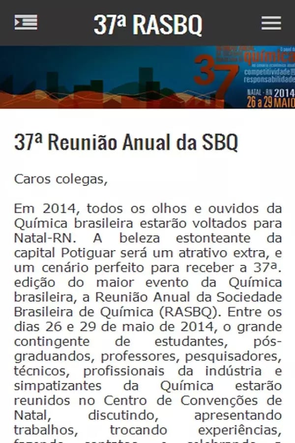 37a Reunião Anual da SBQ截图6