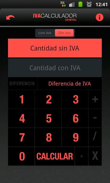 Calculador de IVA截图2