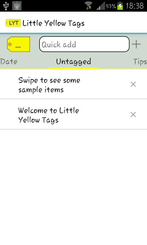 Little Yellow Tags截图2