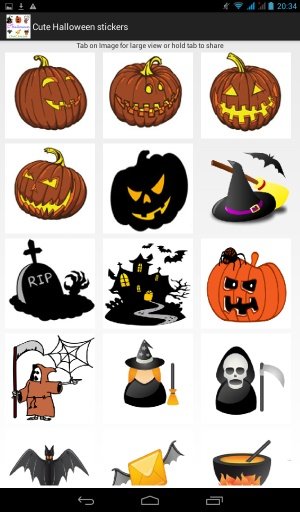 Cute Halloween Stickers截图1