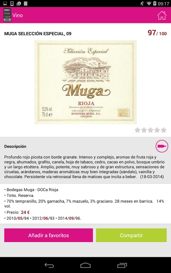 Gu&iacute;a Vinos Gourmets 2015...截图3