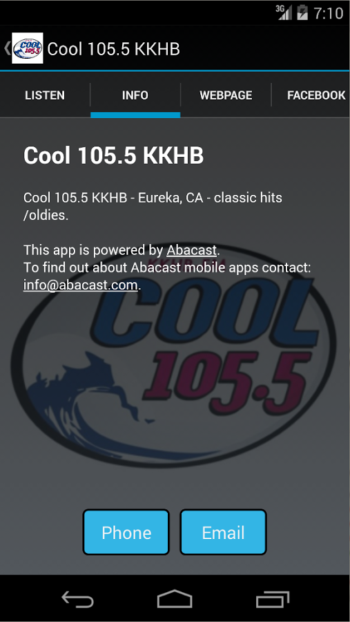 Cool 105.5 KKHB截图1