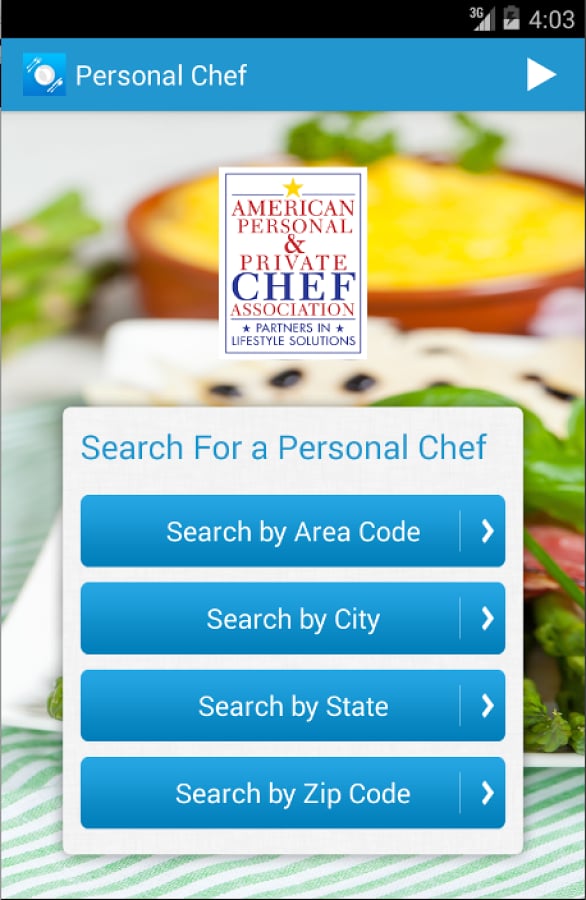 Find &amp; Hire a Chef截图3