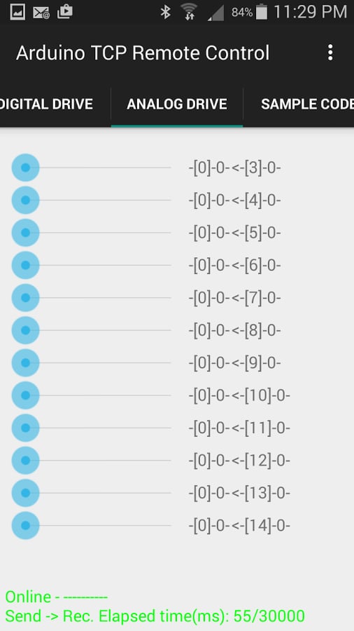 Arduino TCP Remote Contr...截图2