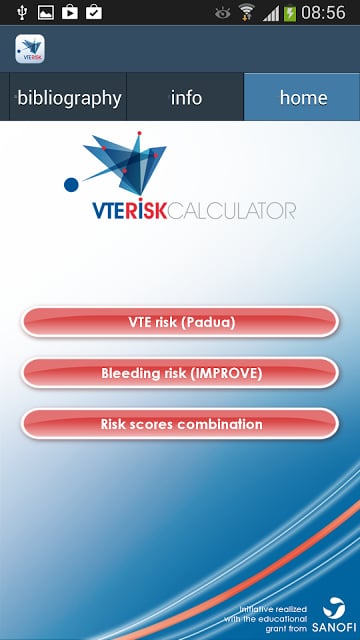 VTE calculator截图5