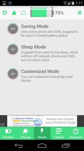 Battery Saver HD截图4