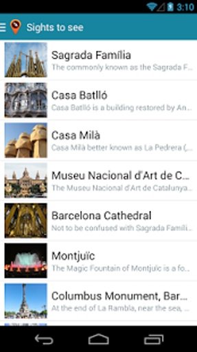 Barcelona City Guide TripTern截图2