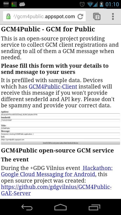 GCM4Public DEMO open sou...截图1