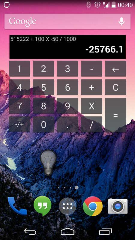 Calculator Widget Lite截图6