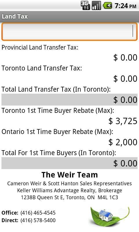 Ontario Land Transfer Ta...截图1