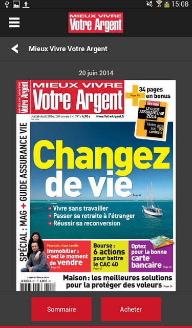 Mieux Vivre Votre Argent Mag截图10