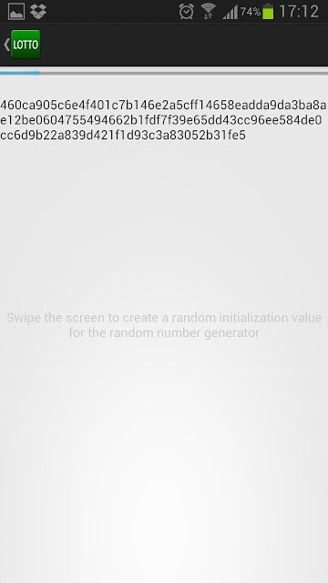 Random Lotto generator截图3