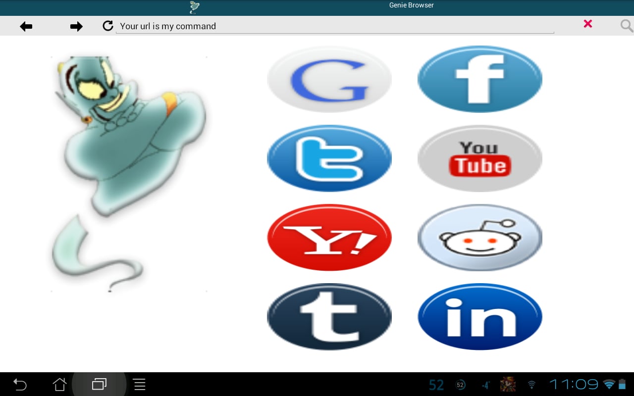 Genie Browser截图4