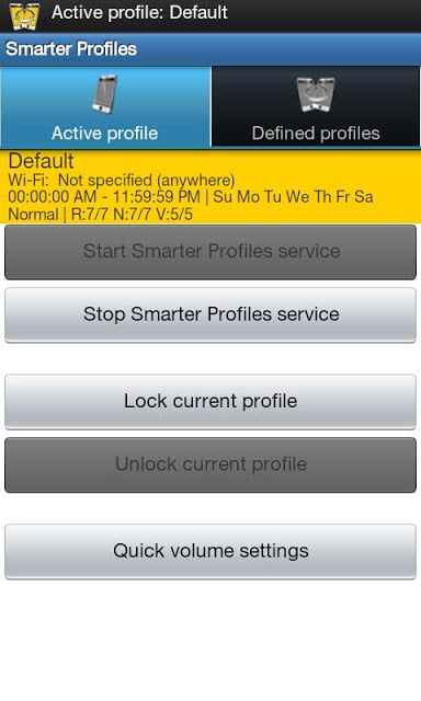 Smart Volume Profile Manager截图8