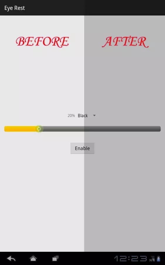 EyeRest - Darken Your Sc...截图1