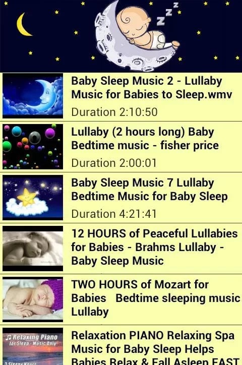 Baby Sleep Music截图1