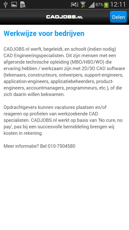 CADJOBS - CAD recruitmen...截图4