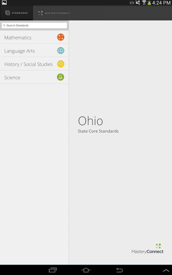 Ohio State Core Standard...截图3