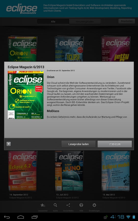 Eclipse Magazin截图1