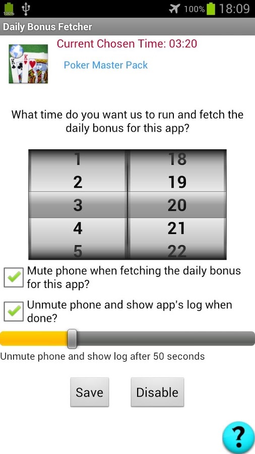 Daily Bonus Automatic Fetcher截图2