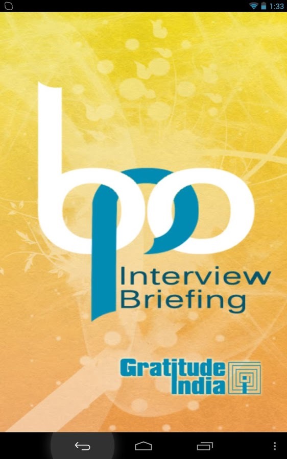 BPO Interview Briefing截图1