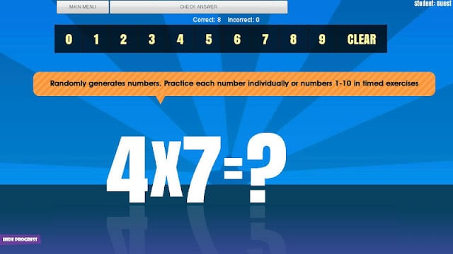 Multiplication Math Stars截图4