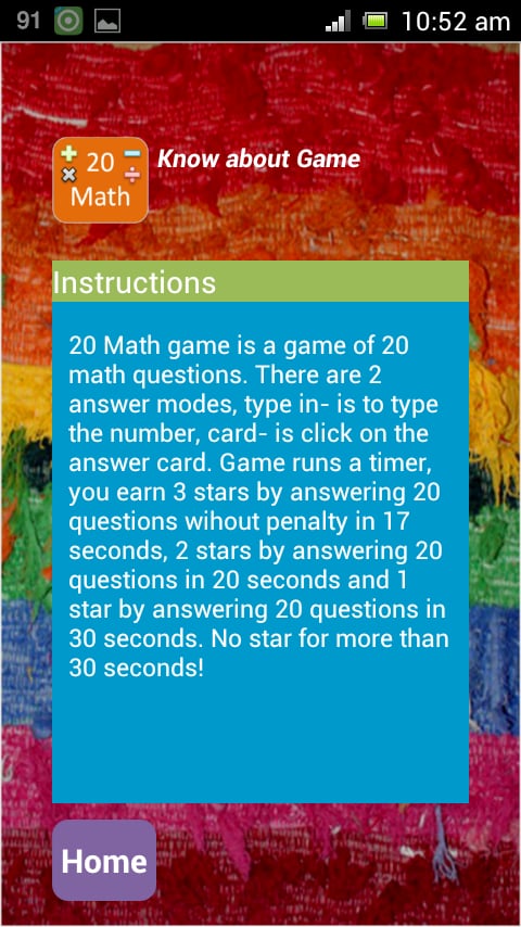 Math Game Free截图5