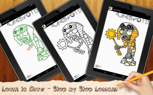 Learn To Draw Zombie Pla...截图3