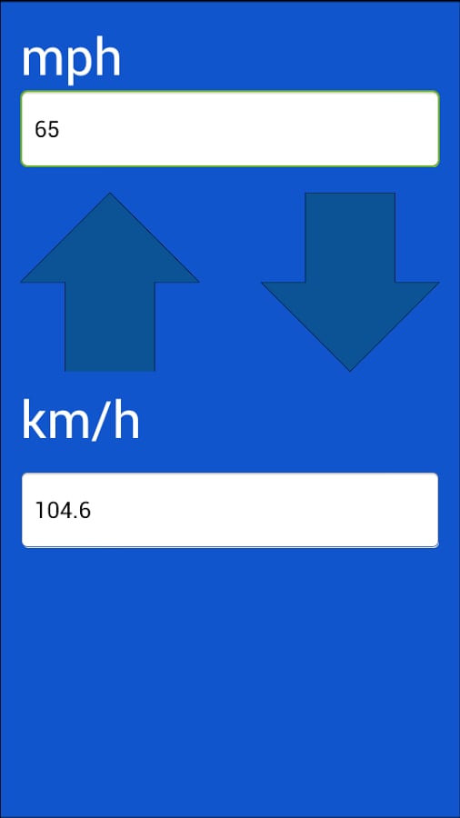 Mph Km/h Converter截图2