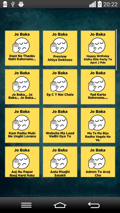 Jo baka Chat Stickers截图2