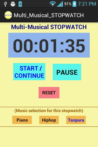 Multi_Musical_STOPWATCH截图2