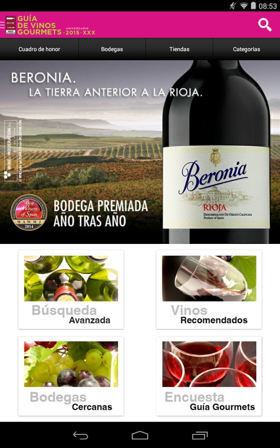 Gu&iacute;a Vinos Gourmets 2015...截图10