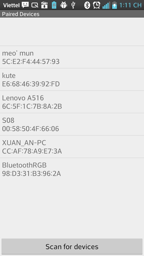 Bluetooth RGB Control截图1