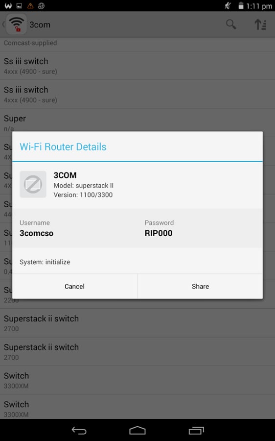 Offline Wi-Fi Router Pas...截图5