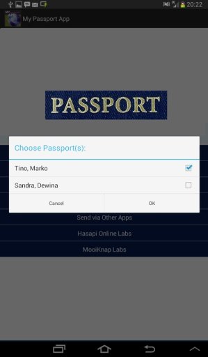 My Passport App截图1